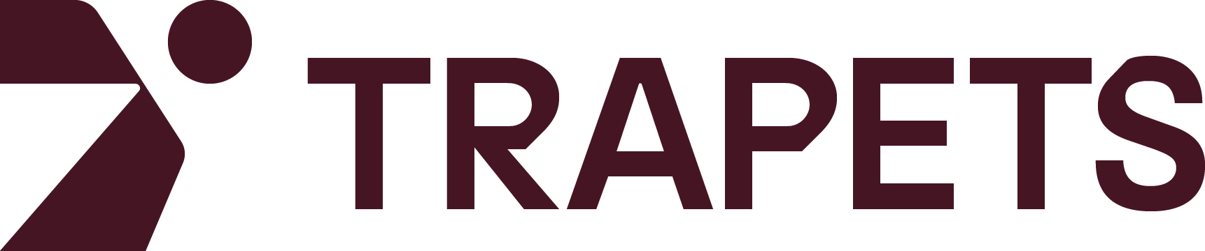 Trapets Logo Burgundy