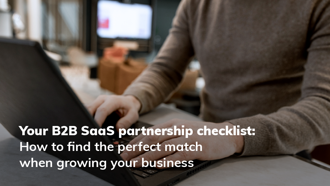 Blog Your B2B Saas Partnership Checklist
